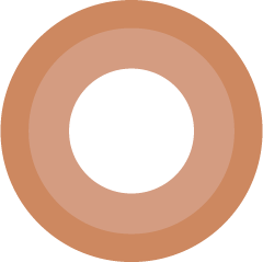 オレンジ色のカラコンを探す